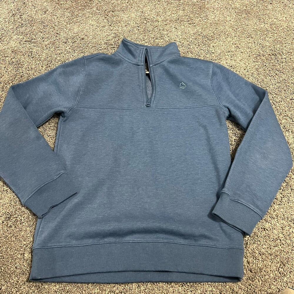 Ocean Coast Boy's Blue 1/4 Zip Pullover size Medium